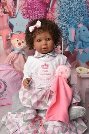 Bebe Reborn Negra Menina Realista Negra com Bolsa Novidade - ShopJJ -  Brinquedos, Bebe Reborn e Utilidades