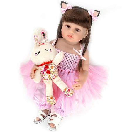 Boneca Bebê Reborn Unicórnio Realista Brastoy Silicone Conjunto de Roupa  Chupeta Mamadeira e Pelúcia - Bonecas - Magazine Luiza