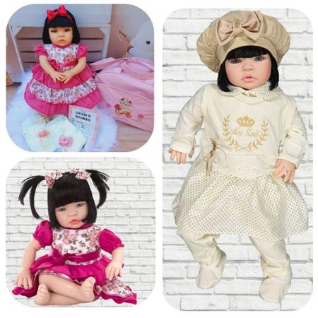 Boneca Bebe Reborn 100% Silicone Magazine Luiza - Cegonha Reborn Dolls -  Bonecas - Magazine Luiza