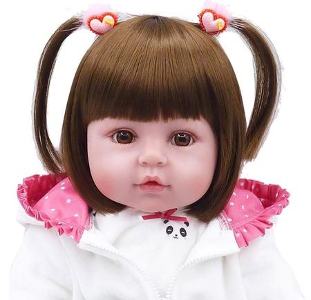 Boneca Bebê Reborn Laura Baby Babi 472 - Shiny Toys - Boneca Reborn -  Magazine Luiza