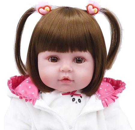 Imagem de Boneca Bebê Reborn Laura Baby Babi 472