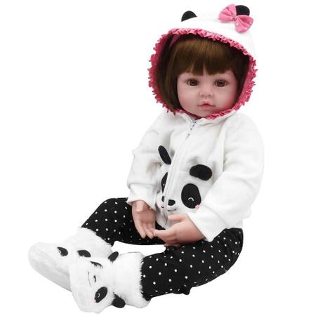 Boneca Bebê Reborn Laura Baby Carina - Bonecas - Magazine Luiza