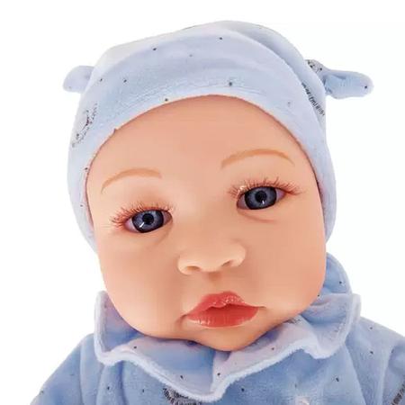 Boneca Bebê Reborn Laura Baby Valentim Ri, Chora E Faz Som