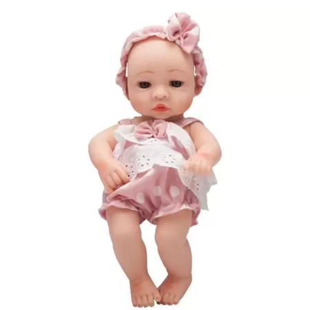 Bebe Reborn Laura Baby Gabriela Gatinha Corpo 100% Vinil - TRENDS  Brinquedos