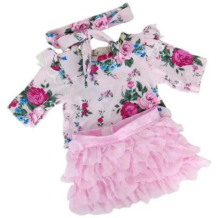 Roupa Para Boneca Bebe Reborn Laura Baby Girafa - TRENDS Brinquedos