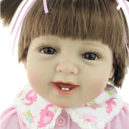 Boneca Bebê Reborn Laura Baby Babi 472 - Shiny Toys - Boneca Reborn -  Magazine Luiza