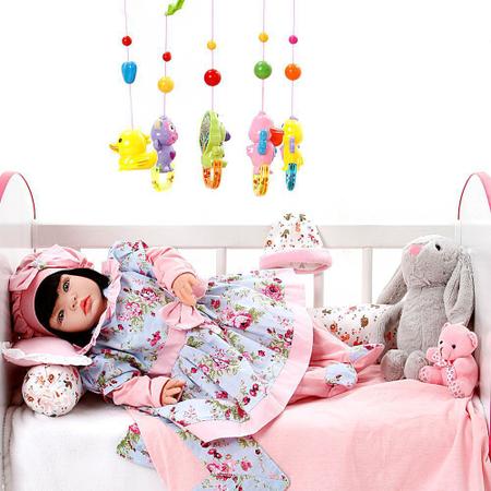 Boneca Bebe Reborn Yasmin Linda Flor Cegonha Reborn Dolls Mais 24  Acessórios 48cm - Chic Outlet - Economize com estilo!