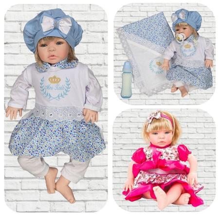 Boneca Loira Bebe Reborn na Magazine Luiza - Cegonha Reborn Dolls