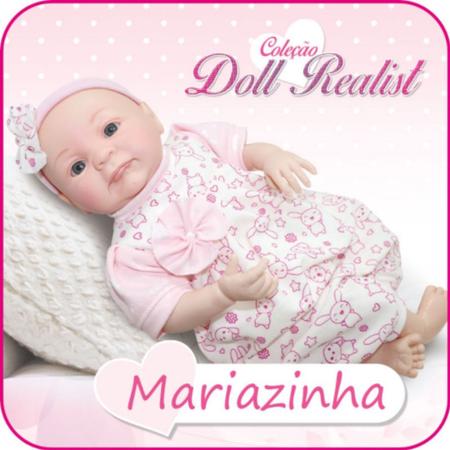 Boneca Bebe Reborn Original Realista Mariazinha em Promoção é no Buscapé