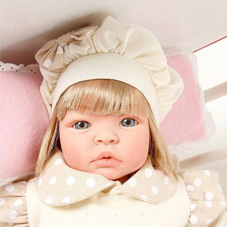 Bonecas Bebê Reborn Menino E Menina Boneca Realista 43cm 23 Acessórios em  Promoção na Americanas