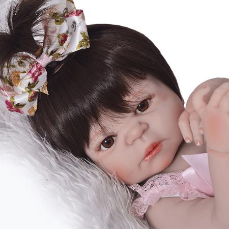 55cm Tamanho Real Original Npk Bebe Boneca Reborn Toddler Menina