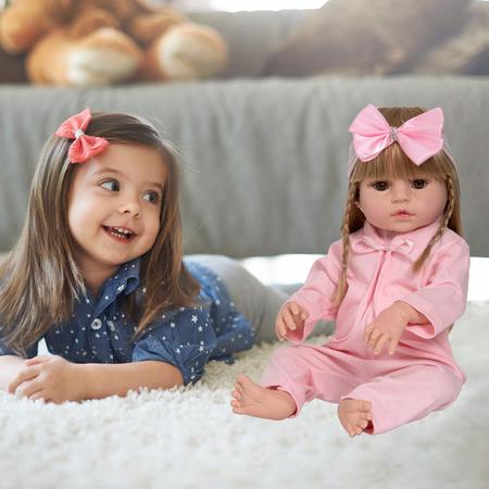 Boneca Reborn Realista Menina Original Recém Nascida Pagão - ShopJJ -  Brinquedos, Bebe Reborn e Utilidades