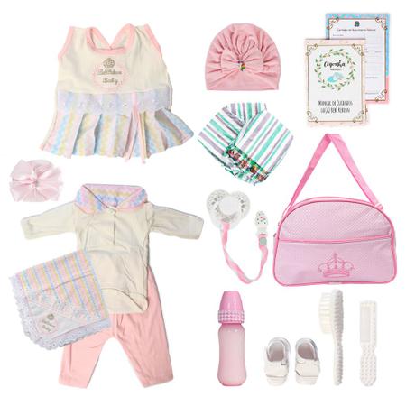 5 Roupinhas para bebê reborn menina tamanho RN - Duda Shop - Roupa de Boneca  - Magazine Luiza