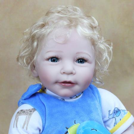 boneca bebe reborn corpo silicone pode dar banho - bzdoll - Boneca Reborn -  Magazine Luiza