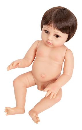 Brastoy Bebe Reborn Original Silicone Barata Boneca Realista