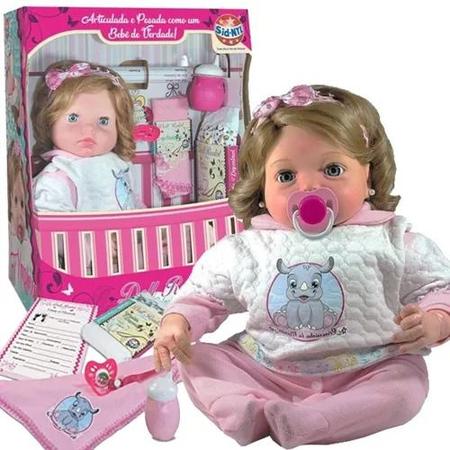 Boneca Realista Tipo Bebe Reborn Yasmin 1172 - Sid Nyl - Bonecas - Magazine  Luiza