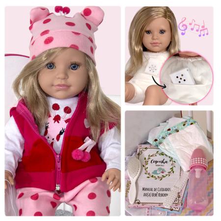 Boneca Baby + Bolsa Maternidade Magazine Luiza Enviamos Hoje - Cegonha  Reborn Dolls - Boneca Reborn - Magazine Luiza