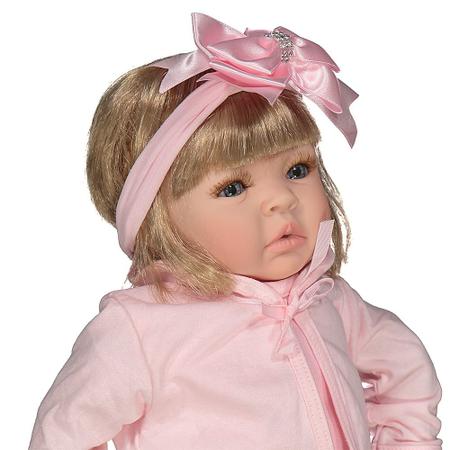 Boneca Bebê Reborn Real Princesa Newborn c Bolsa Maternidade - Chic Outlet  - Economize com estilo!