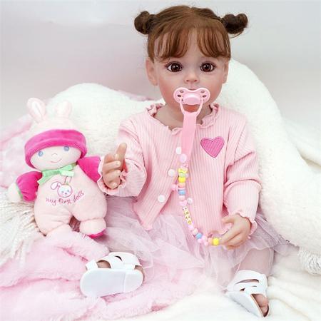 Brastoy Reborn Doll Girl And Boy 100% Silicone Body Can Take A