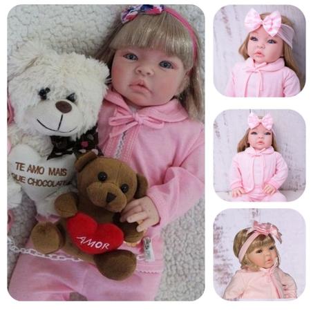 Boneca Bebe Realista Semelhante Reborn Barata 17 acessórios - Cegonha Reborn  Dolls - Bonecas - Magazine Luiza