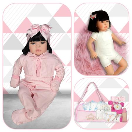 Boneca Bebe Reborn Realista Completa Barata - Cegonha Reborn Dolls -  Bonecas - Magazine Luiza