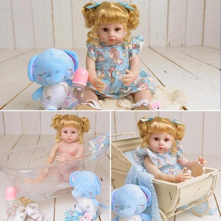 Boneca Bebê Reborn Alice Menina Realista de Silicone – Winbee do Brasil