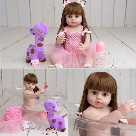 Laura Ursinho - Bebê Reborn Menina UniDoll - UniDoll