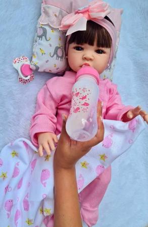 Boneca Bebê Reborn De Silicone Toddler - Dondoquinha Reborn - Bebê