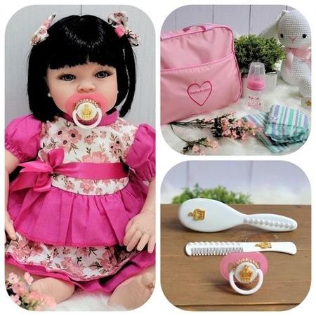 Boneca Kawaii Tipo Reborn C/ Bolsa Maternidade + 23 Itens - Cegonha Reborn  Dolls - Bonecas - Magazine Luiza