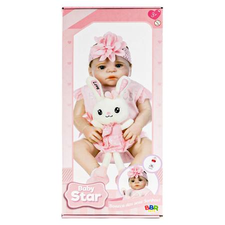 Roupa Coelhinha da Páscoa para Bonecas Bebê Reborn