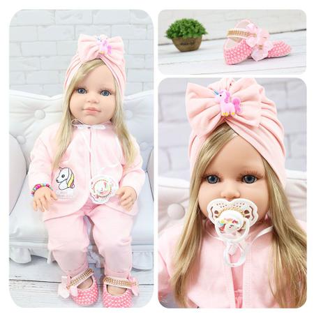 Boneca Bebe Reborn Realista Menina Original Recem Nascida - Bebê Reborn  Baby - Bonecas - Magazine Luiza