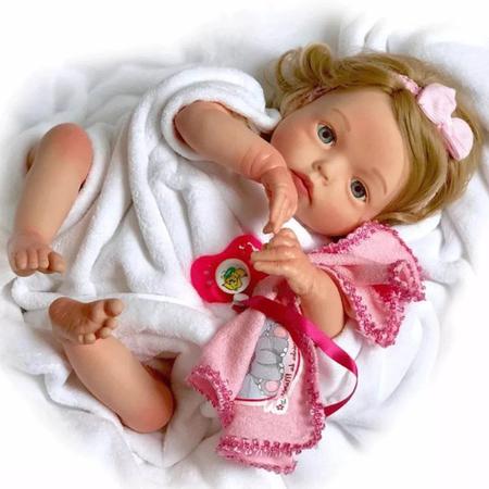 Boneca Bebê Reborn Baby Yasmin