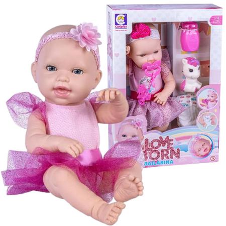 Boneca Bebê Reborn Realista Silicone Princesa Unicórnio - Bebê Reborn Baby  - Bonecas - Magazine Luiza