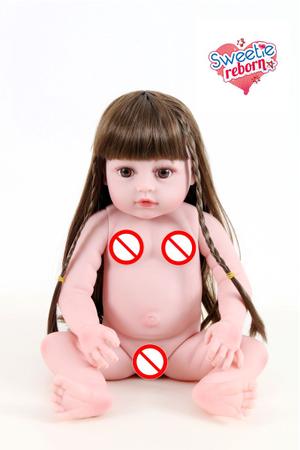 Bebê Sweetie Reborn (R) Menino Realista Silicone-doll 48cm - S3 - Bonecas -  Magazine Luiza