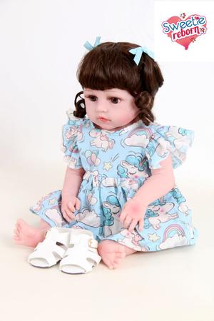 Bebê Sweetie Reborn (R) Menino Realista Silicone-doll 48cm - S3 - Bonecas -  Magazine Luiza