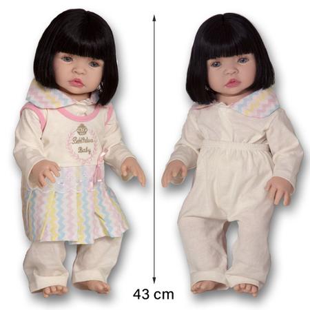 Comprar Boneca Reborn de Silicone com Acessorios Magazine Luiza