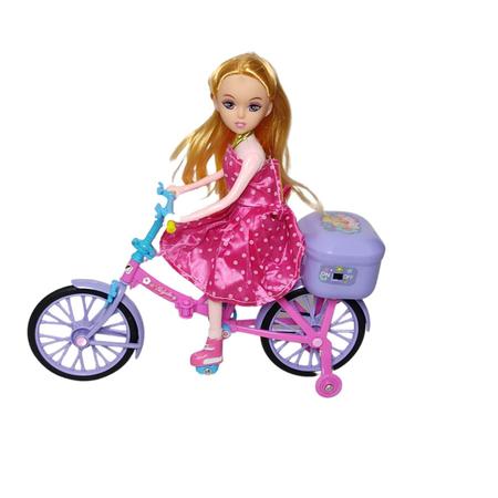 boneca ciclista barb com cachorros Barbie Bicicleta com Pets loira ou  morena Boneca Bicicleta A Pilha Com Luz E Som Anda Sozinha : :  Brinquedos e Jogos