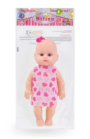 Imagem de Boneca Bilica Baby Anima Toys Brinquedos 29 Cm