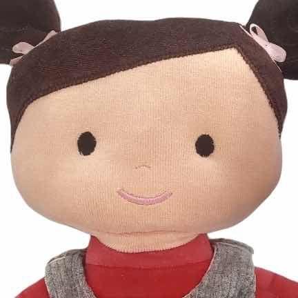 Imagem de Boneca Bonequinha Pano Infantil Lara Antialérgico Macia Lavável Plush 38 Cm Bebe Infantil Menina Pelucias Decoraçao Quarto Bebe