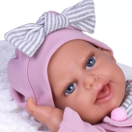 Boneca Menino Reborn Boutique Dolls 474 Supertoys - Sacolão.com