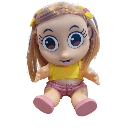 Boneca Mc Divertida Loira Articulada 1710 - Baby Brink