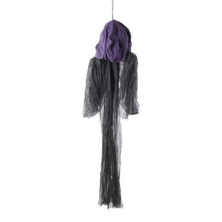 Imagem de Boneca bruxa elvira decorativa 140cm - halloween