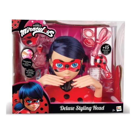 Imagem de Boneca Busto Miraculous Ladybug Deluxe Multikids - Br1579