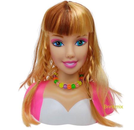 Boneca Magic Top Model Para Maquiar Pentear- Divertoys no Shoptime