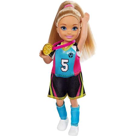 Boneca Mattel Barbie Dreamhouse Adventures Chelsea Futebol com - Lojas Donna