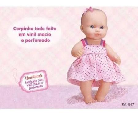 Imagem de Boneca Coleção Baby Junior Fofinha - Cotiplás 25cm 1687 - Cotiplas