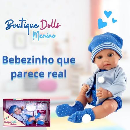 Boneca Reborn Real Cheirinho De Bebê Talco - Chic Outlet