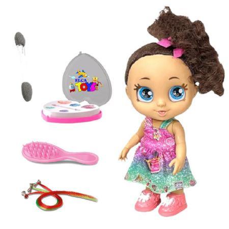 Boneca My Best Beauty, Bee Toys, com Maquiagem : .com.br: Brinquedos  e Jogos