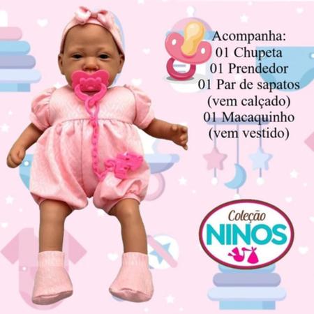 Rossi Presentes - Boneca Bebê Reborn Pesadinho Menina - Cotiplás