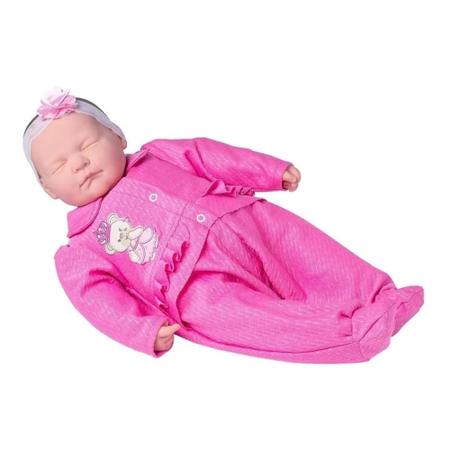 Boneca Baby Ninos Reborn Sons de Bebe Cotiplás 2219 na Papelaria